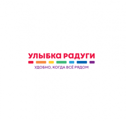 Логотип компании Сеть магазинов Улыбка радуги