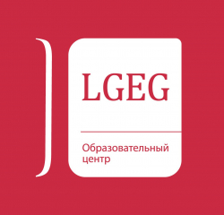 Логотип компании LGEG, центр дополнительного образования