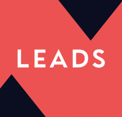 Логотип компании LEADS, агрегатор партнерских программ