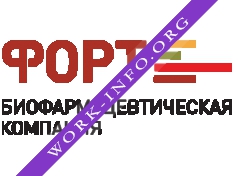 Логотип компании Биофармацевтическая компания Форт