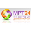 Логотип компании МРТ24 круглосуточная сеть центров МРТ