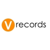 Студия звукозаписи V records Логотип(logo)