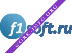 1С:ФРАНЧАЙЗИ F1SOFT.RU Логотип(logo)