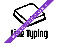 Live Typing Логотип(logo)