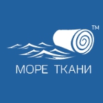 Логотип компании Море Ткани - интернет-магазин.