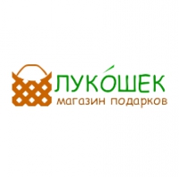 Логотип компании Лукошек, магазин подарков