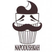 Крафт-кафе NAPODUSHKAH Логотип(logo)