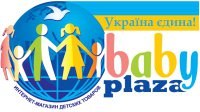 Логотип компании Интернет-магазин baby-plaza