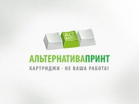 Логотип компании Альтернатива принт