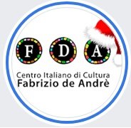 Курсы итальянского FDA Fabrizio de André Киев Логотип(logo)
