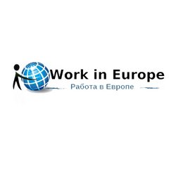 Компания Работа в Европе (Work in Europe) Логотип(logo)