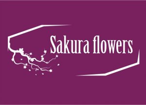 Логотип компании Sakura flowers
