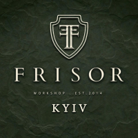 Логотип компании Frisor barbershop