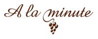 Логотип компании A la minute. Сеть ресторанов