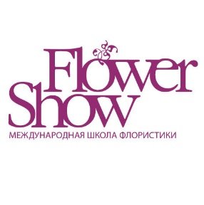 Логотип компании Flower Show школа флористики