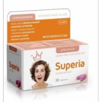 Логотип компании Витамины Superia для женщин