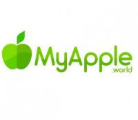Логотип компании MyApple.World интернет-магазин