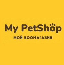 Логотип компании My Petshop зоомагазин