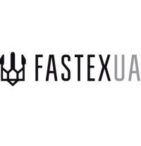 Логотип компании Fastexua пластиковая фурнитура и молнии