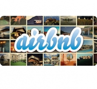 Логотип компании Airbnb дома и жилье для отпуска