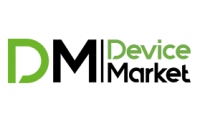 Логотип компании Device Market (DM) гаджеты и аксессуары