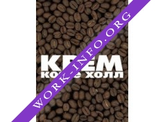 Крем, Кофе Холл Логотип(logo)