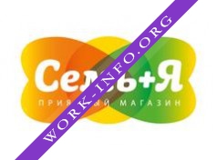 Логотип компании Семь+Я, сеть магазинов