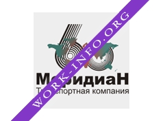 Логотип компании Меридиан 60, транспортная компания