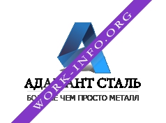 Логотип компании ГК Адамант Сталь (ПК Инком)