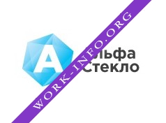 Логотип компании Альфа Стекло