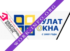 БУЛАТ-ОКНА Логотип(logo)