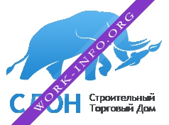 Строительный Торговый Дом Слон Логотип(logo)