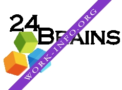 Логотип компании 24brains