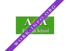 Логотип компании A&A, Школа Английского Языка