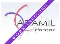 Логотип компании Adamil Informatique