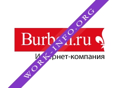 Логотип компании Burbon.ru, дизайн-студия