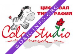 Логотип компании Color Studio, цифровая типография