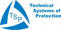 Логотип компании Технические Системы Защиты