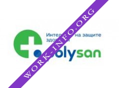Логотип компании ПОЛИСАН, научно-технологическая фармацевтическая фирма