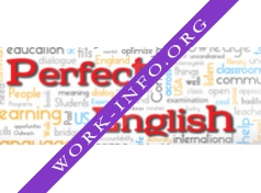 Логотип компании Perfect English (Масюк М. А.)