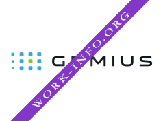 Логотип компании Gemius, исследовательское консалтинговое агентство