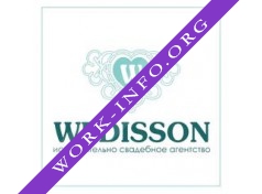 Логотип компании WEDISSON, Исключительно свадебное агентство