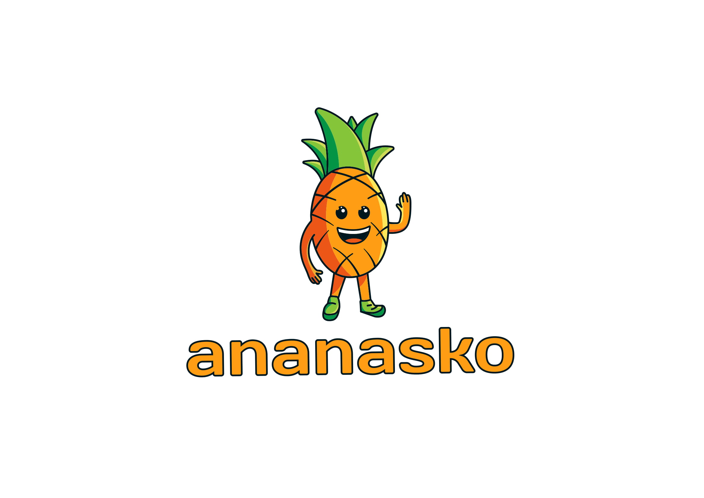 Логотип компании Ananasko