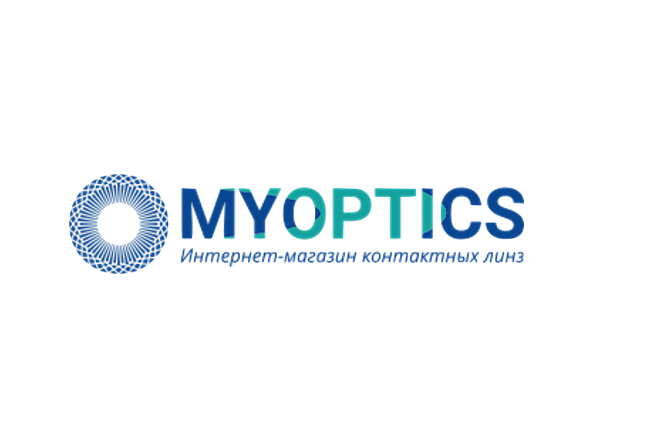 Логотип компании Myoptics